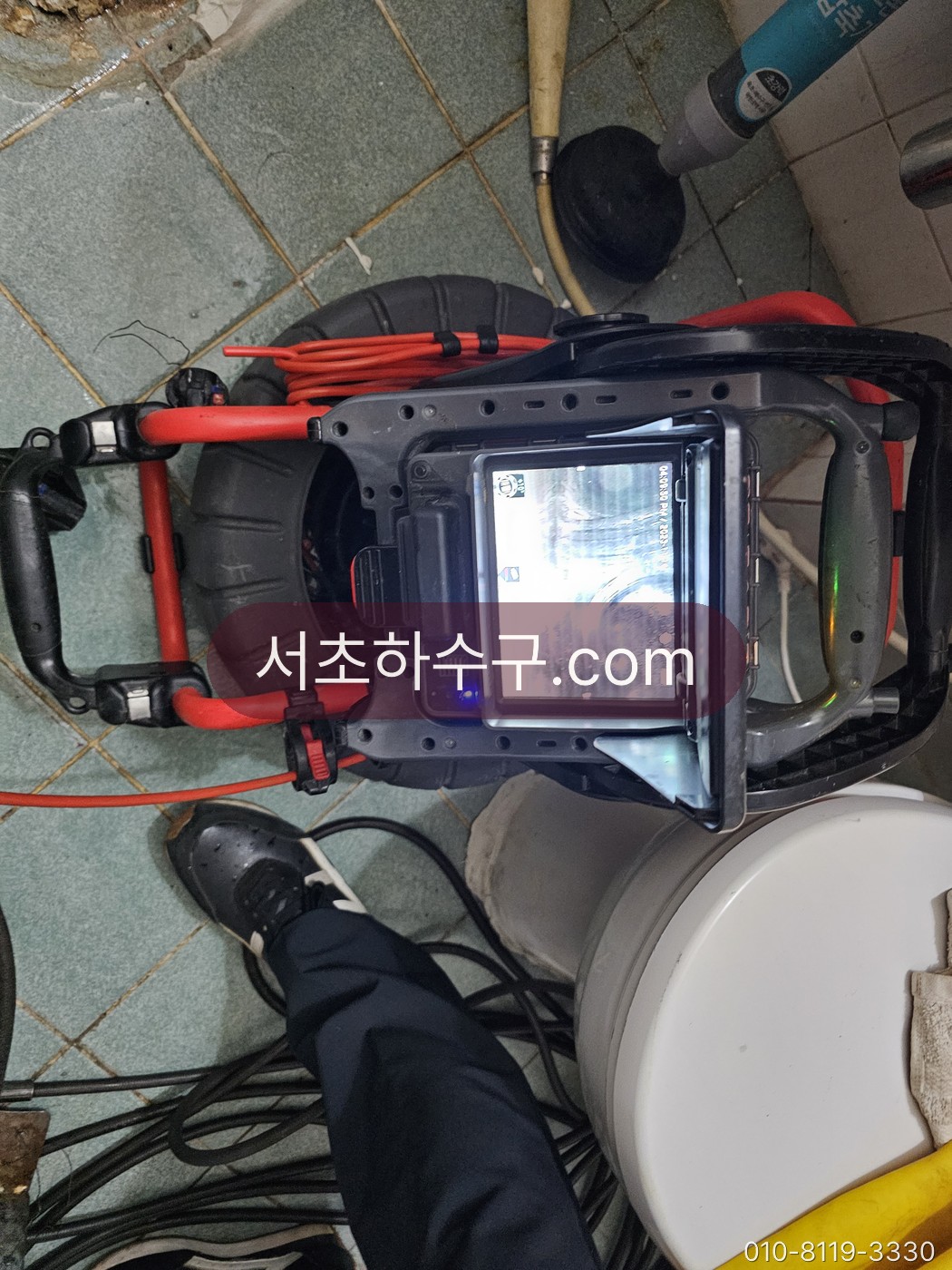 화장실 배관 내시경 진단 장비